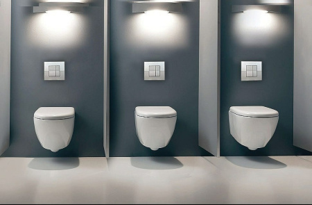 инсталляция bewash bw74 k500rzvp0300pk000000 для унитаза, с клавишей смыва хром глянцевый