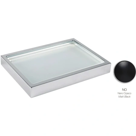 Мыльница Cezares Prizma PRIZMA-SODP-NOP настольная, черный матовый