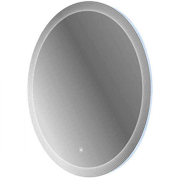 зеркало cezares eco 70 czr-spc-eco-700-led-tch с подсветкой с лазерной гравировкой и сенсорным выключателем