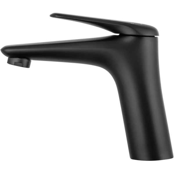 смеситель для раковины wonzon & woghand elbe ww-a41222-mb черный матовый