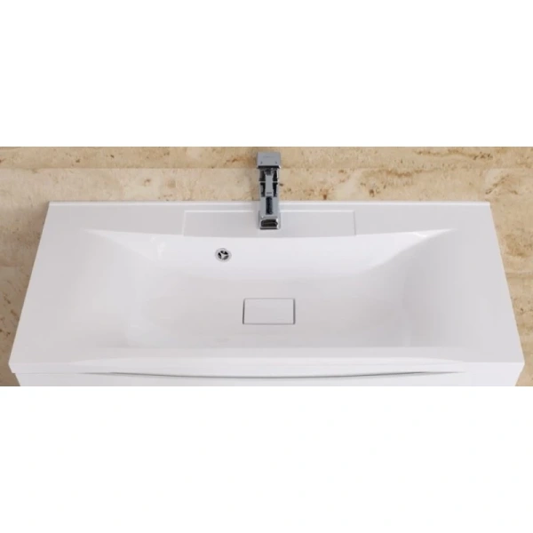 раковина полувстраиваемая belbagno 80 bb800/450-lv-mr-pr белая