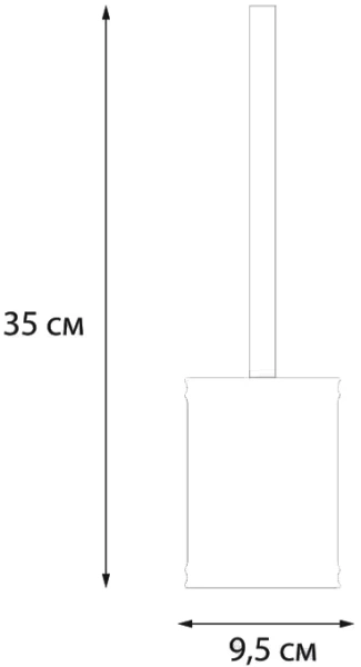 Ёршик для унитаза Fixsen Art FX-620-5