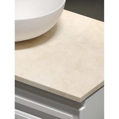 столешница под раковину sancos 100 tt100a2 kreman