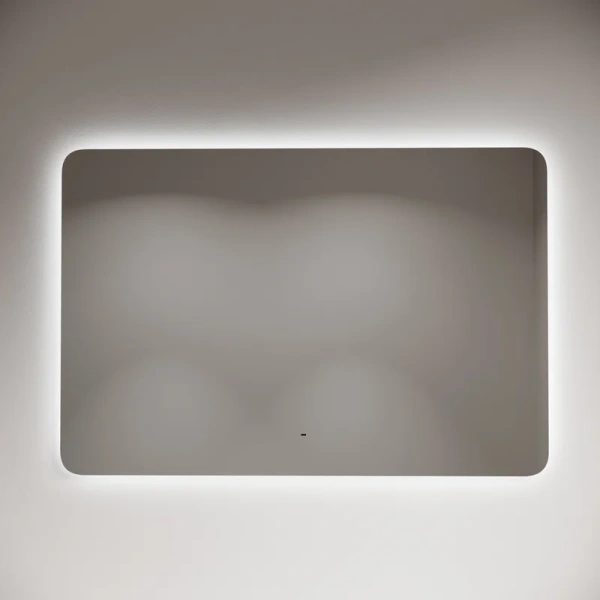 зеркало для ванной комнаты sancos ray 1200х800 c подсветкой, ra1200