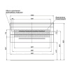 тумба под раковину aquanet верона 100 212864 подвесная белая