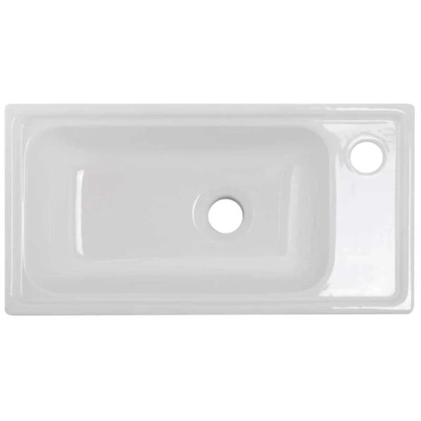 раковина belbagno mini 7045-kl 50.5x26.5 см, подвесная, цвет белый