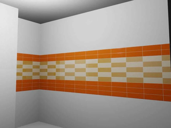 Керамическая плитка Kerama Marazzi Баттерфляй рыжий 2856 настенная 8,5х28,5 см