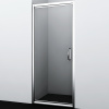 Дверь для душевой кабины WasserKRAFT Salm 90 27I04 профиль хром, стекло прозрачное