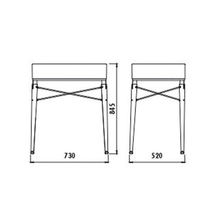 консоль с раковиной creavit legno 73 lg0070.01.kn+nx270 бук черная