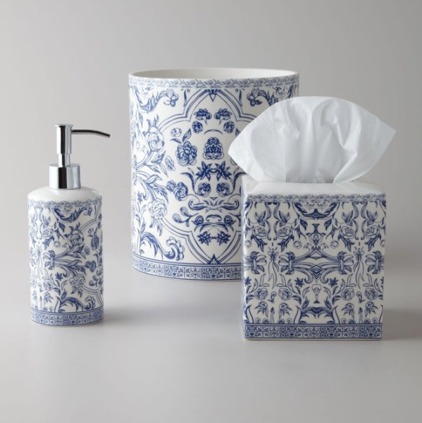 Дозатор для жидкого мыла Kassatex Orsay Blue AOR-LD-BLU