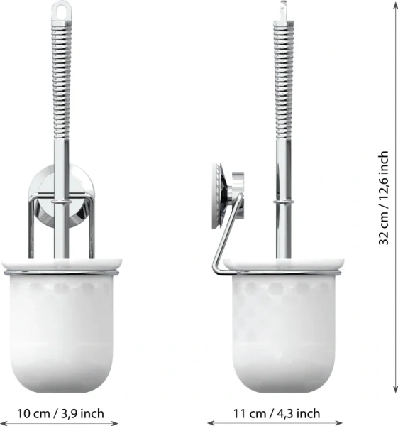 Ёршик для унитаза Fora Atlant A020