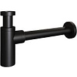 Сифон для раковины CeramaLux С-058MB черный матовый