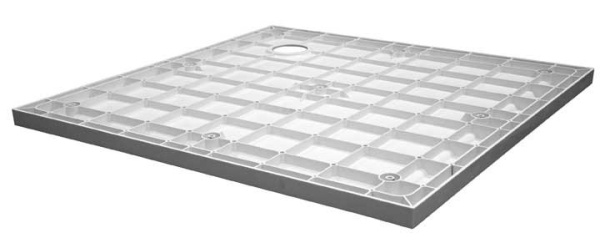 душевой поддон из стеклокомпозита cezares tray smc 180x90 tray-m-ah-180/90-35-w белый