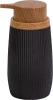 дозатор для жидкого мыла fixsen black boom fx-411-1 черный