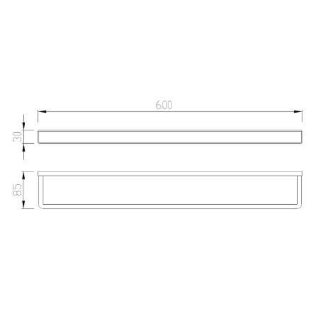 полотенцедержатель abber westen aa1755g золото матовое