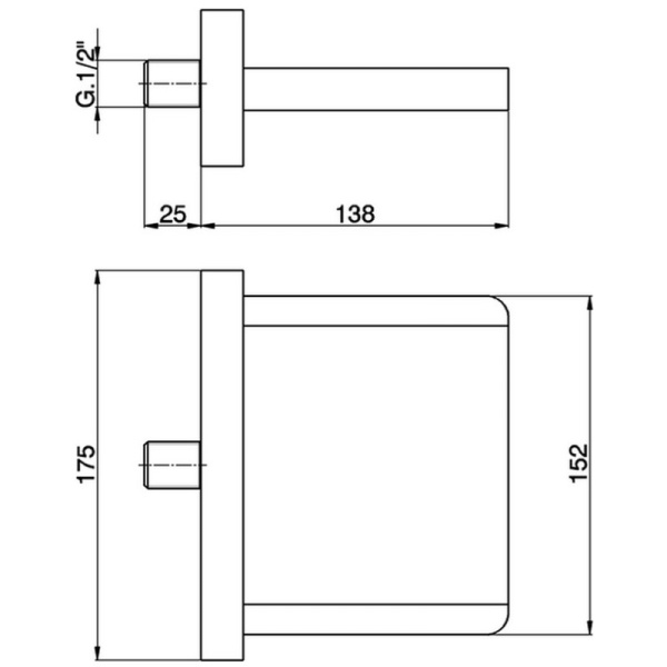 излив для ванны cisal complementi za00219021