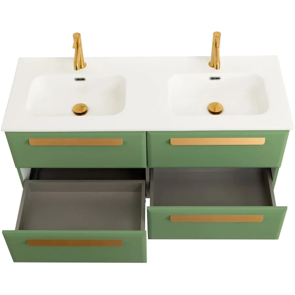 тумба под раковину cezares eco-cer-n 120 eco-cer-n-1200-4c-so-2-ps-p подвесная фисташковый софт без ручек