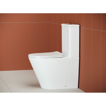 бачок для унитаза ceramicanova highlight cn1802-t, двойной смыв 3/6 арматура