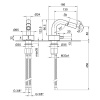 смеситель для биде fantini af/21 27 02 a508wf