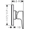 смеситель для душа hansgrohe talis e 71764670