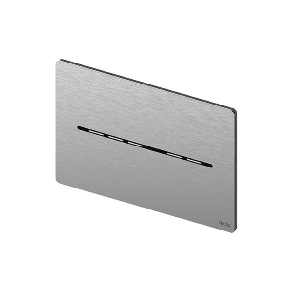 кнопка смыва tece tecesolid 9240454 для инсталляции, бесконтактная, питание от сети 12 в, нержавеющая сталь