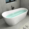 акриловая ванна cerutti spa viva 170x75 ct9127 без гидромассажа