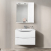 зеркальный шкаф belbagno marino-spc-600/750-1a-bl-p-r 60 с подсветкой bianco lucido