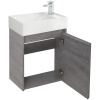 тумба под раковину belbagno kraft mini 50 r kraft mini-500/260-1a-so-cg-r подвесная cemento grigio