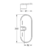 мыльница grohe tempesta new 27596000