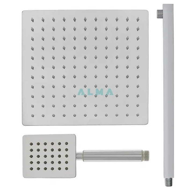 душевая система almaes weber tvz-0806 термостат, цвет хром