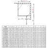 душевой уголок radaway almatea kdj 90 r×90 интимато