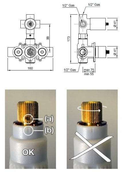 скрытая часть antonio lupi bikappa bk603i