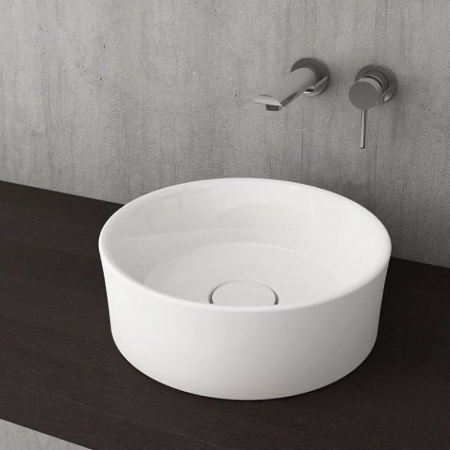 раковина-чаша bocchi vessel 40 1174-061-0125 белый глянец