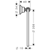 кольцо для полотенец axor montreux 42021000
