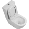 унитаз-компакт belbagno sfera-tor bb2141cp-tor, без бачка и сиденья, безободковый со смывом tornado, цвет белый.
