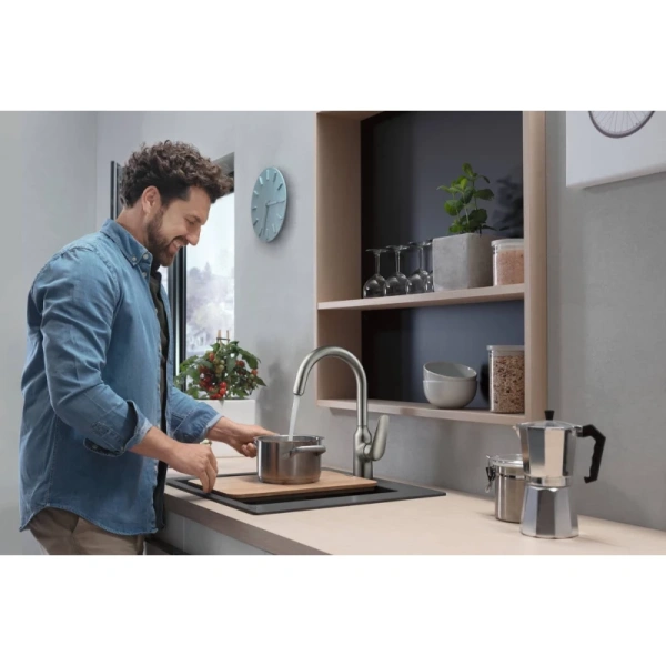 смеситель для кухни hansgrohe focus m42 71802800