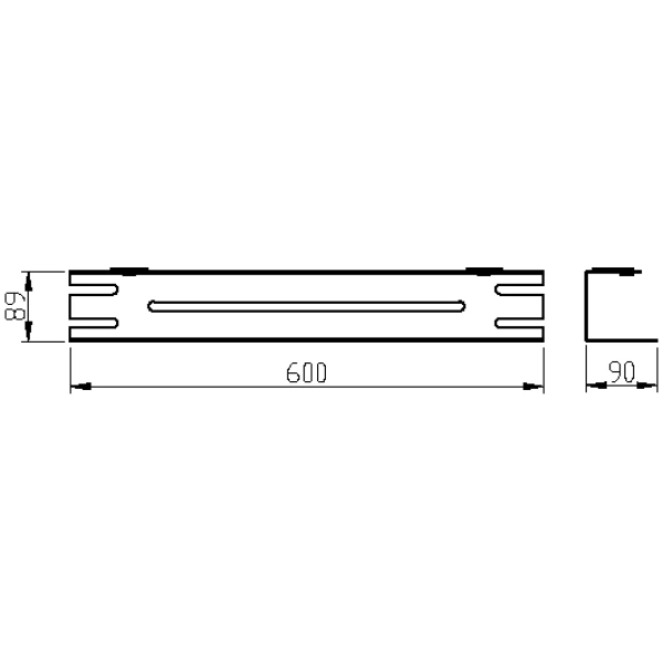 Полка для ванной Boheme Free 10967-BRB 60 см, бронза матовая