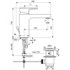 смеситель для раковины ideal standard edge a7104aa