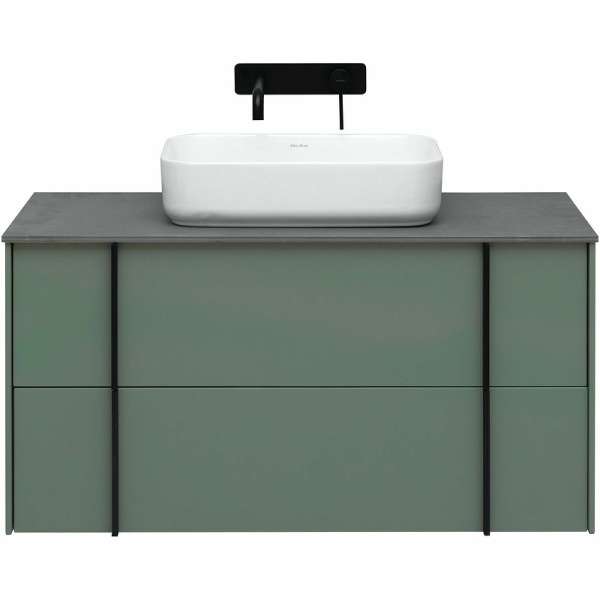 тумба под раковину allen brau reality 100 1.32007.cgm подвесная олива матовая