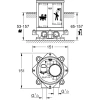 монтажный набор для напольного смесителя grohe 45984001