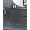 Шкаф одностворчатый 34x55 L Cezares Vague 54907 Grigio Talpa Opaco