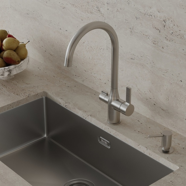 дозатор iddis kitchen line sdibn00i59 латунь, сатин