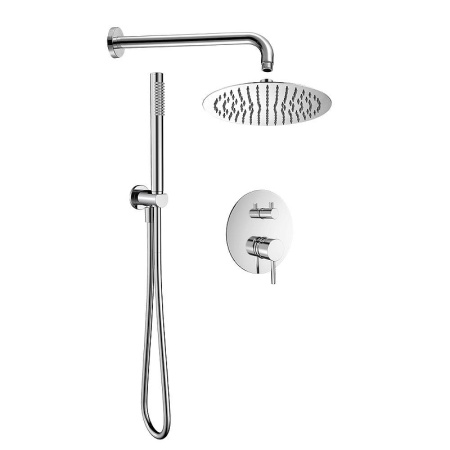 Душевая система AQUAme AQM8404CR цвет Хром