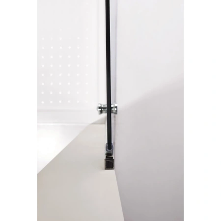 душевая дверь cezares eco 90 eco-o-b-1-90-c-cr профиль хром стекло прозрачное