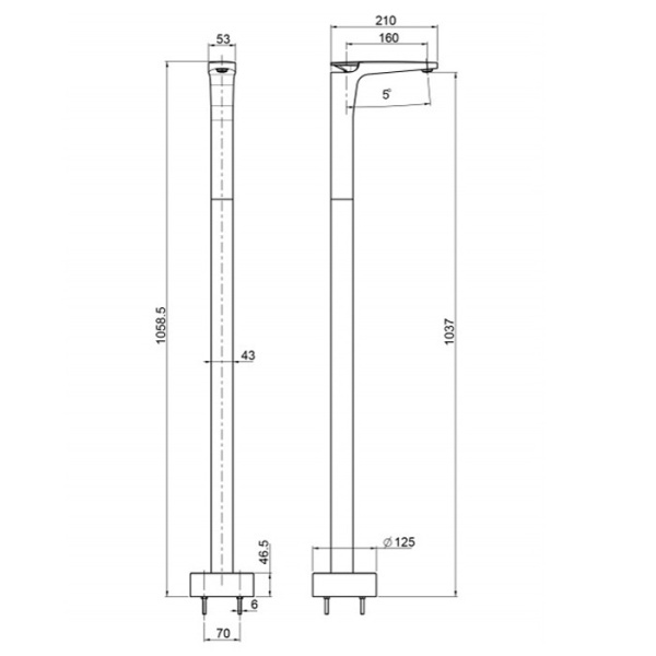 смеситель для раковины fima carlo frattini eclipse f3921cr