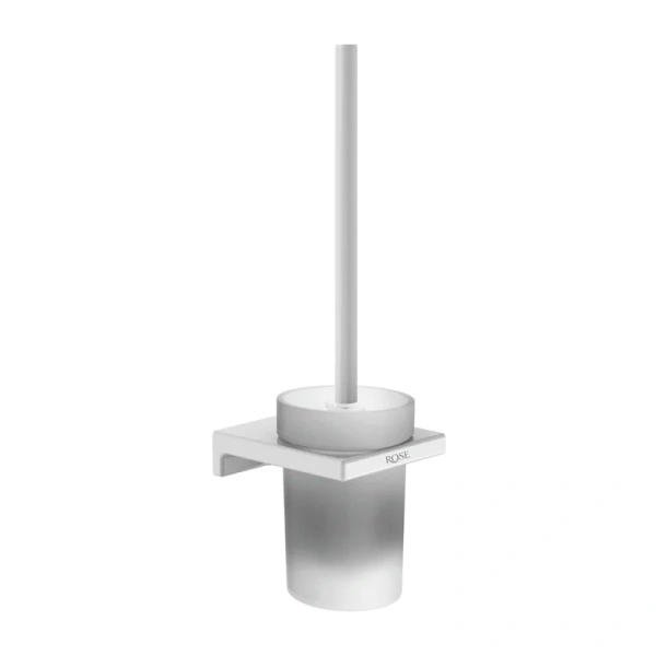 Ёршик для унитаза Rose RG1800C белый