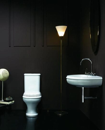 бачок для унитаза azzurra charme cha400/mbl bi подвод снизу бачка