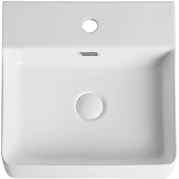 раковина накладная orange 42 b04-405w белая