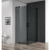 Душевой уголок 100-110x100-110 Cezares SLIDER-A-2-100/110-GRIGIO-NERO серое