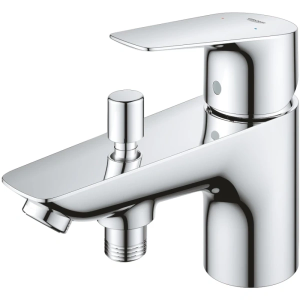 смеситель на борт ванны grohe bauedge new 23562001